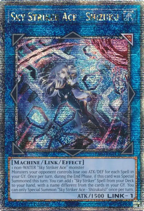Sky Striker Ace - Shizuku (Alternate Art) (Quarter Century Secret Rare) [Ra03-En043] Quarter Century Secret Rare 1