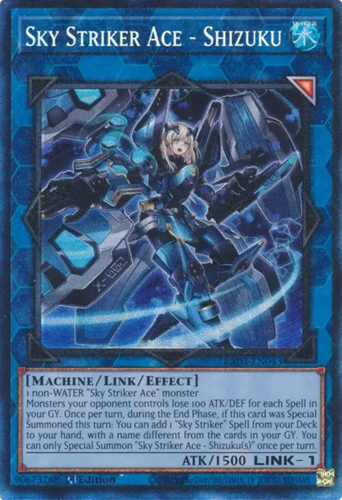 Sky Striker Ace - Shizuku (Cr) [Ra03-En043] Prismatic Collector's Rare 1
