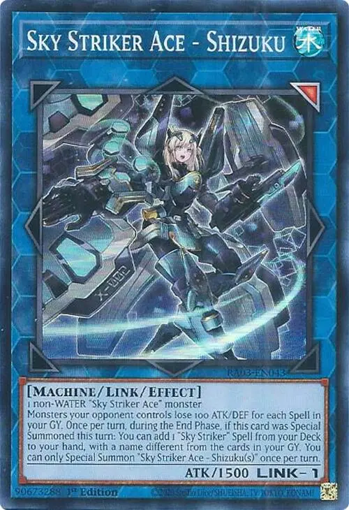 Sky Striker Ace - Shizuku [Ra03-En043] Super Rare 1