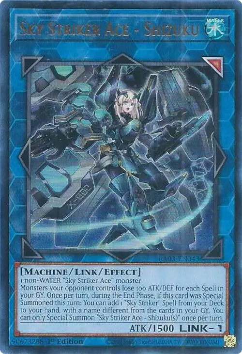 Sky Striker Ace - Shizuku (Ur) [Ra03-En043] Ultra Rare 1