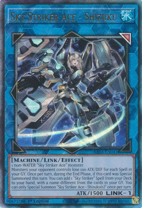 Sky Striker Ace - Shizuku (Utr) [Ra03-En043] Prismatic Ultimate Rare 1