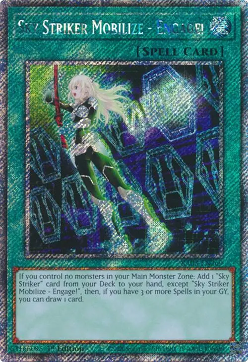 Sky Striker Mobilize - Engage! (Platinum Secret Rare) [Ra03-En269] Platinum Secret Rare 1