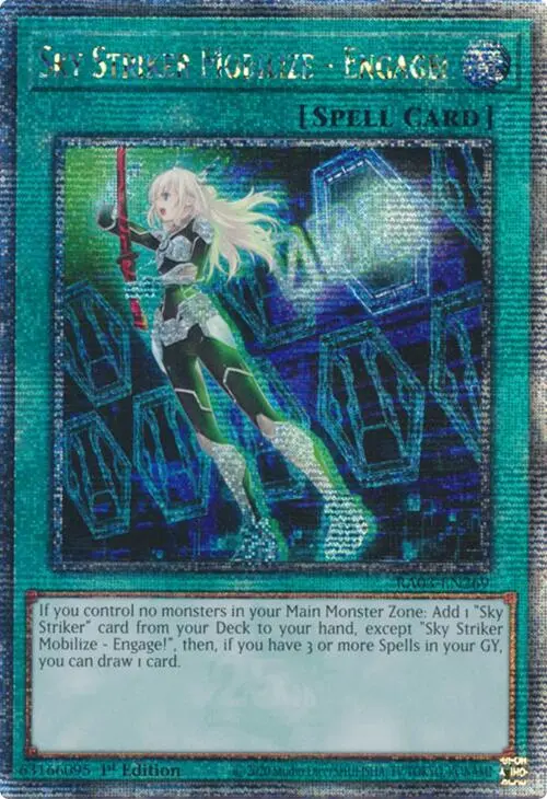 Sky Striker Mobilize - Engage! (Quarter Century Secret Rare) [Ra03-En269] Quarter Century Secret Rare 1
