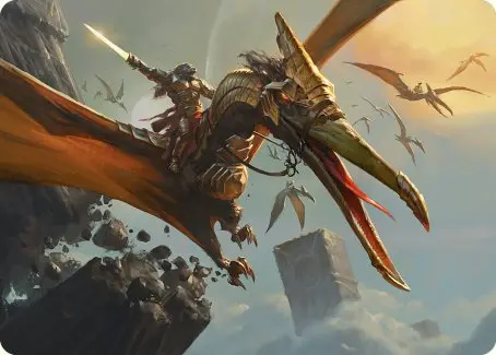 Skyhunter Strike Force Art Card [Phyrexia: All Will Be One Art Series] 1