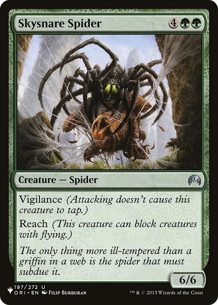 Skysnare Spider [The List] 1