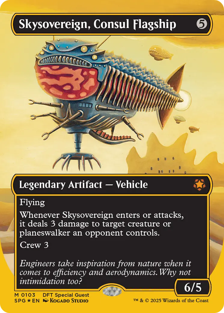 Skysovereign, Consul Flagship (First-Place Foil) [Aetherdrift Special Guests] 1