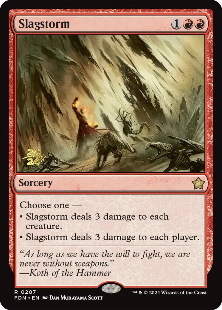 Slagstorm [Foundations Prerelease Promos] 1