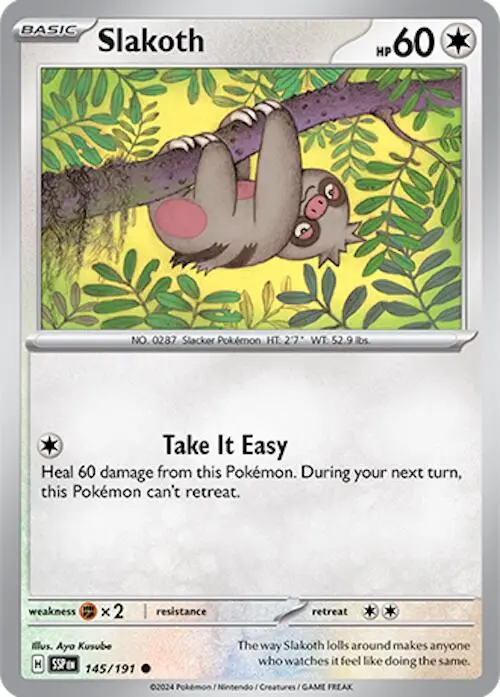 Slakoth (145/191) [Scarlet & Violet: Surging Sparks] 1