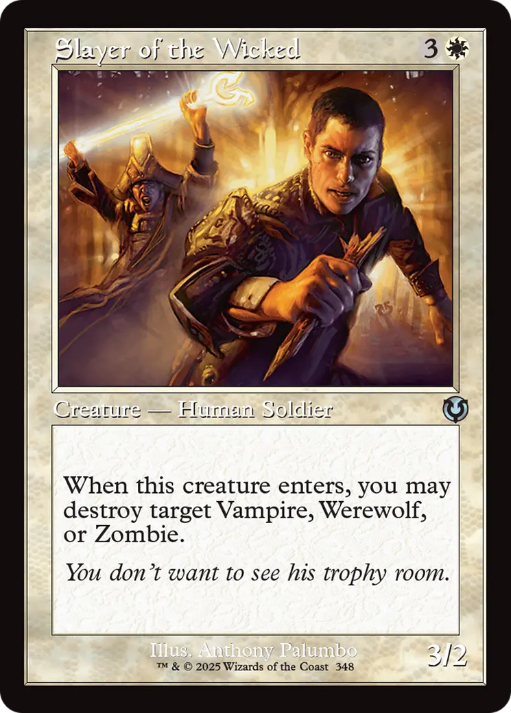 Slayer Of The Wicked (Retro Frame) [Innistrad Remastered] 1
