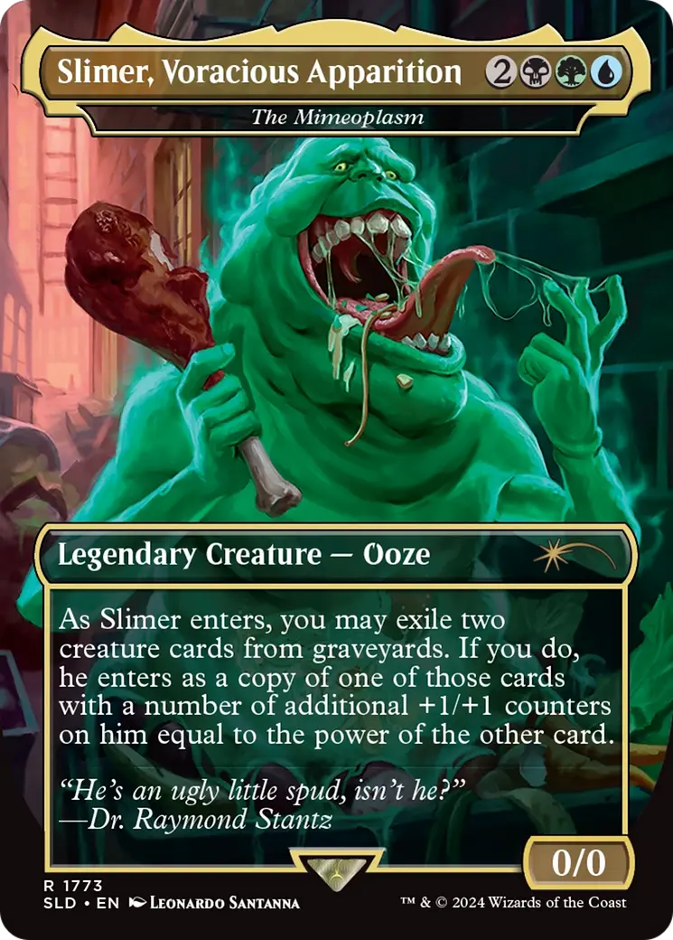 Slimer, Voracious Apparition - The Mimeoplasm [Secret Lair Drop Series] 1