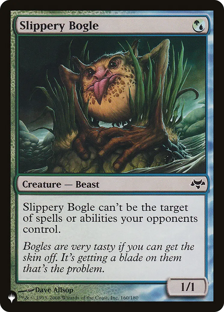 Slippery Bogle [The List] 1