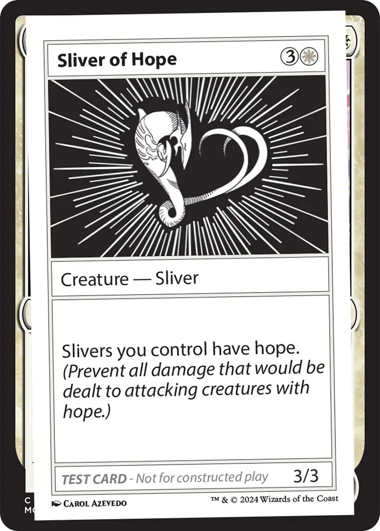 Sliver Of Hope [Mystery Booster 2 Playtest Cards] 1