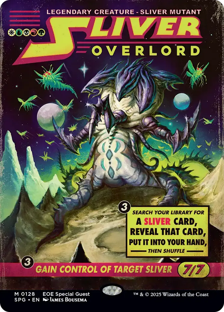 Sliver Overlord (Showcase) [Edge Of Eternities Special Guests] 1