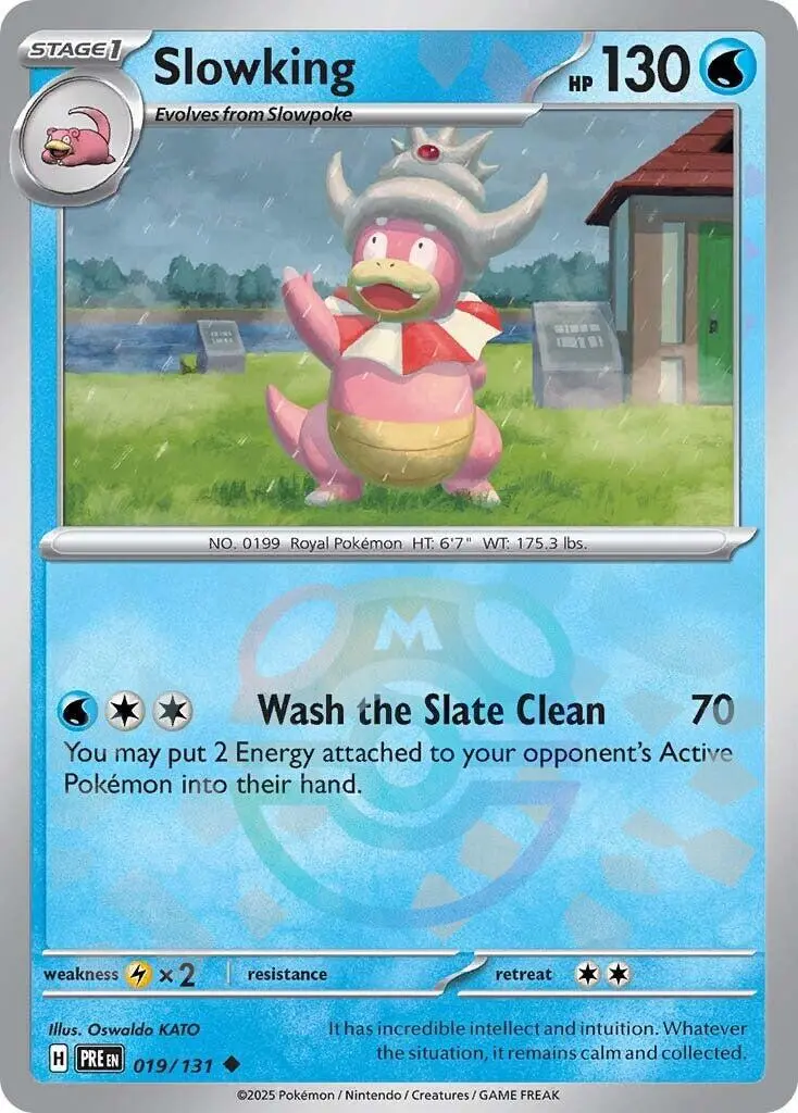 Slowking (019/131) (Master Ball Pattern) [Scarlet & Violet: Prismatic Evolutions] 1