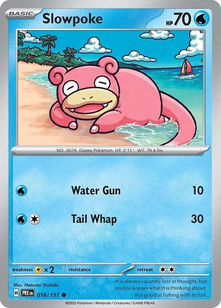 Slowpoke (018/131) [Scarlet & Violet: Prismatic Evolutions] 1