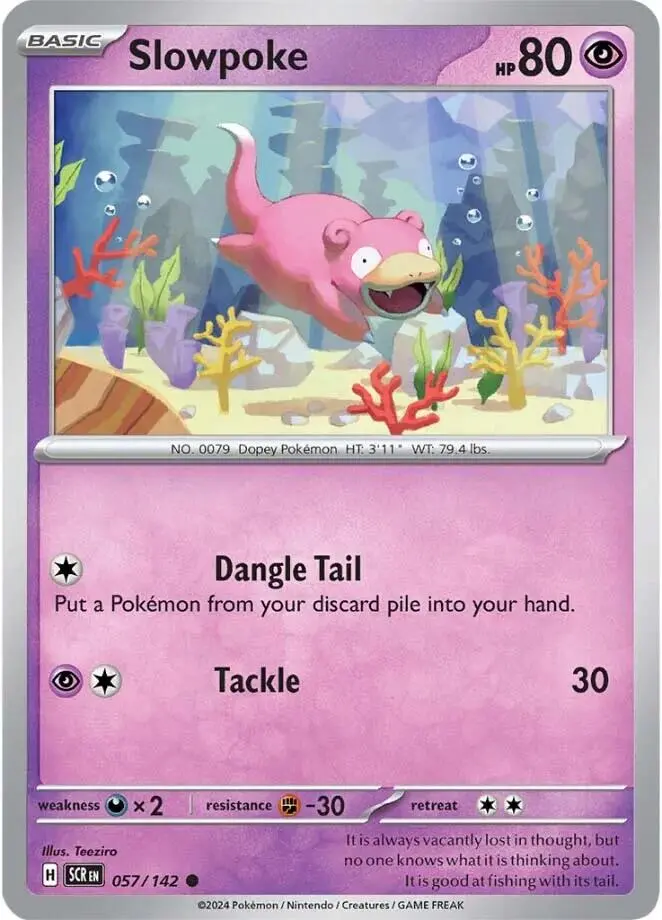 Slowpoke (057/142) [Scarlet & Violet: Stellar Crown] 1