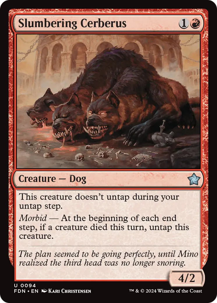 Slumbering Cerberus [Foundations] 1