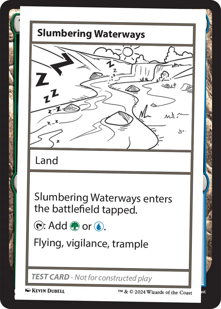 Slumbering Waterways [Mystery Booster 2 Playtest Cards] 1