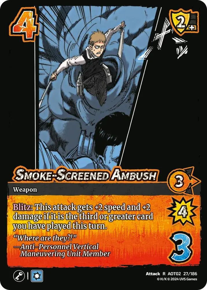 Smoke-Screened Ambush - Attack On Titan: Origins Of Power (Aot02) 1
