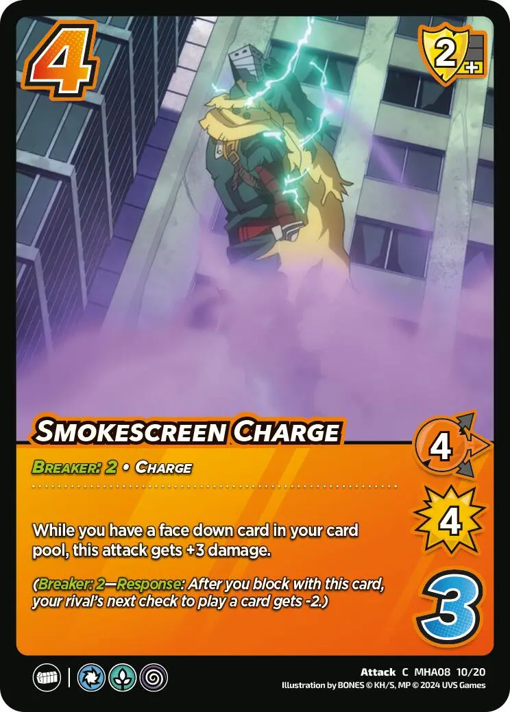 Smokescreen Charge [Challenger Series: My Hero Academia - Dark Hero Arc] 1