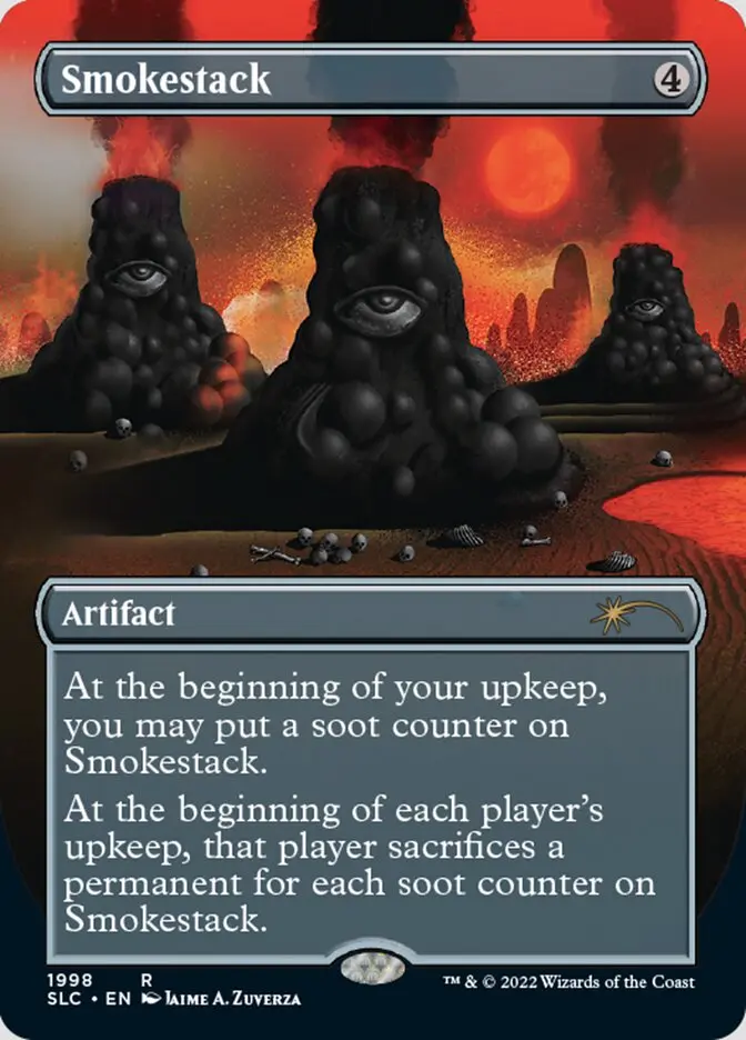 Smokestack (Borderless) [Secret Lair Countdown Kit] 1