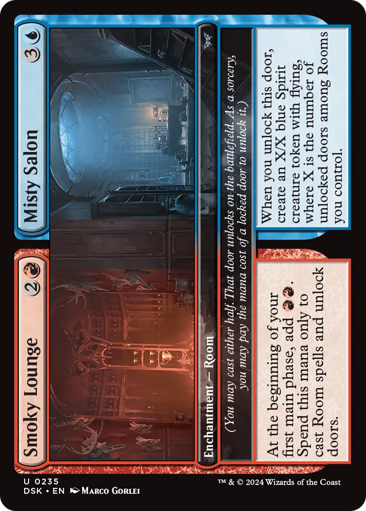 Smoky Lounge // Misty Salon [Duskmourn: House Of Horror] 1