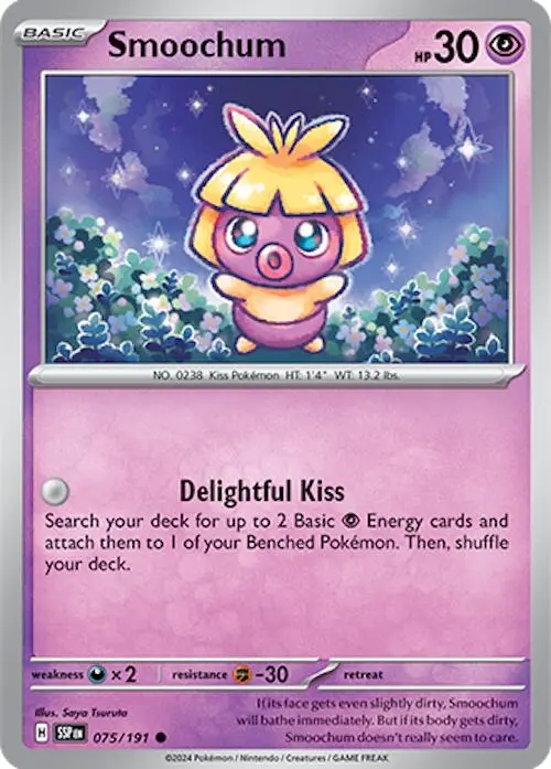 Smoochum (075/191) [Scarlet & Violet: Surging Sparks] 1