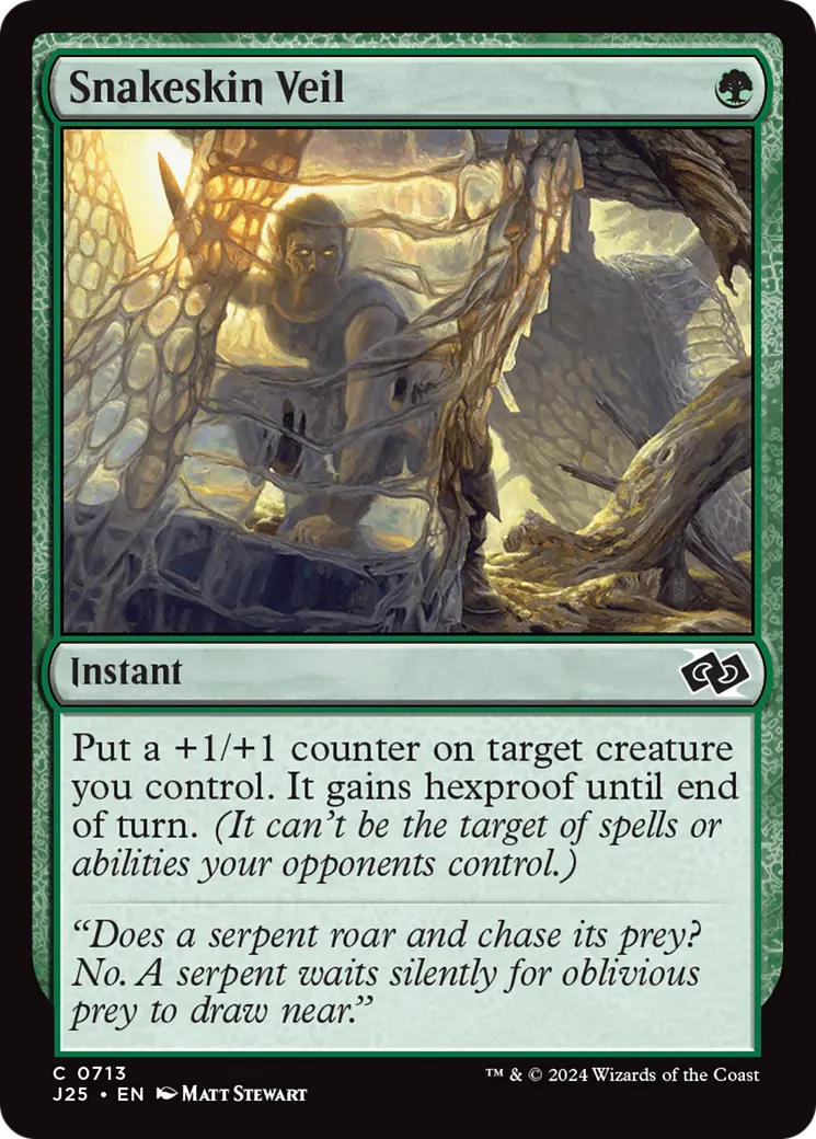 Snakeskin Veil [Foundations Jumpstart] 1