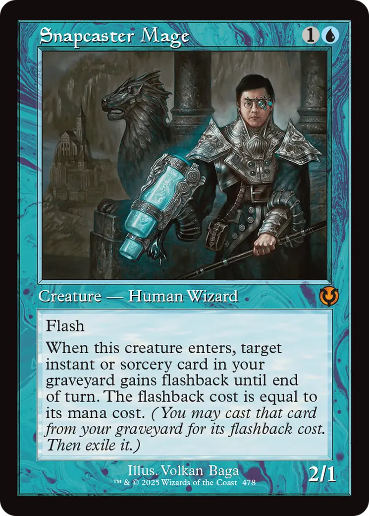 Snapcaster Mage (Retro Frame) [Innistrad Remastered] 1
