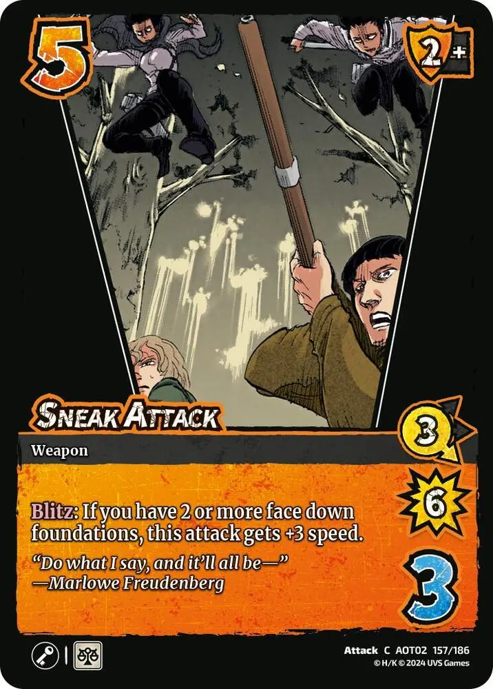 Sneak Attack - Attack On Titan: Origins Of Power (Aot02) 1