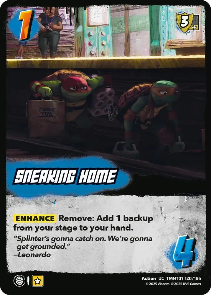 Sneaking Home - Teenage Mutant Ninja Turtles (Tmnt) 1