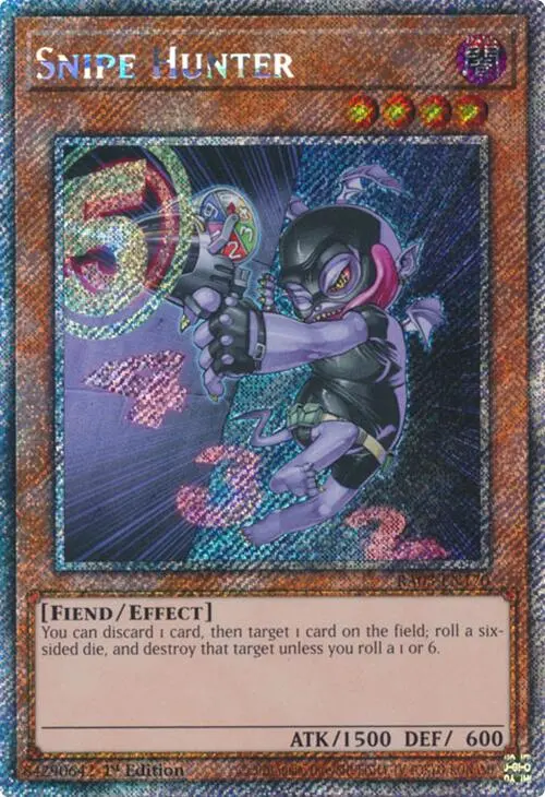 Snipe Hunter (Platinum Secret Rare) [Ra03-En170] Platinum Secret Rare 1