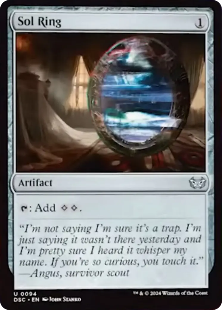 Sol Ring [Duskmourn: House Of Horror Commander] 1