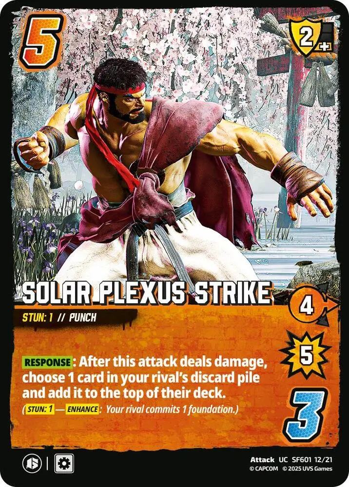 Solar Plexus Strike - Challenger Series: Street Fighter 6 (Sf6) 1