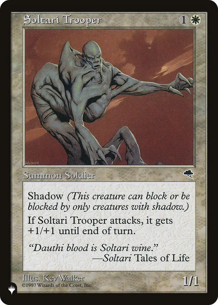Soltari Trooper [The List] 1