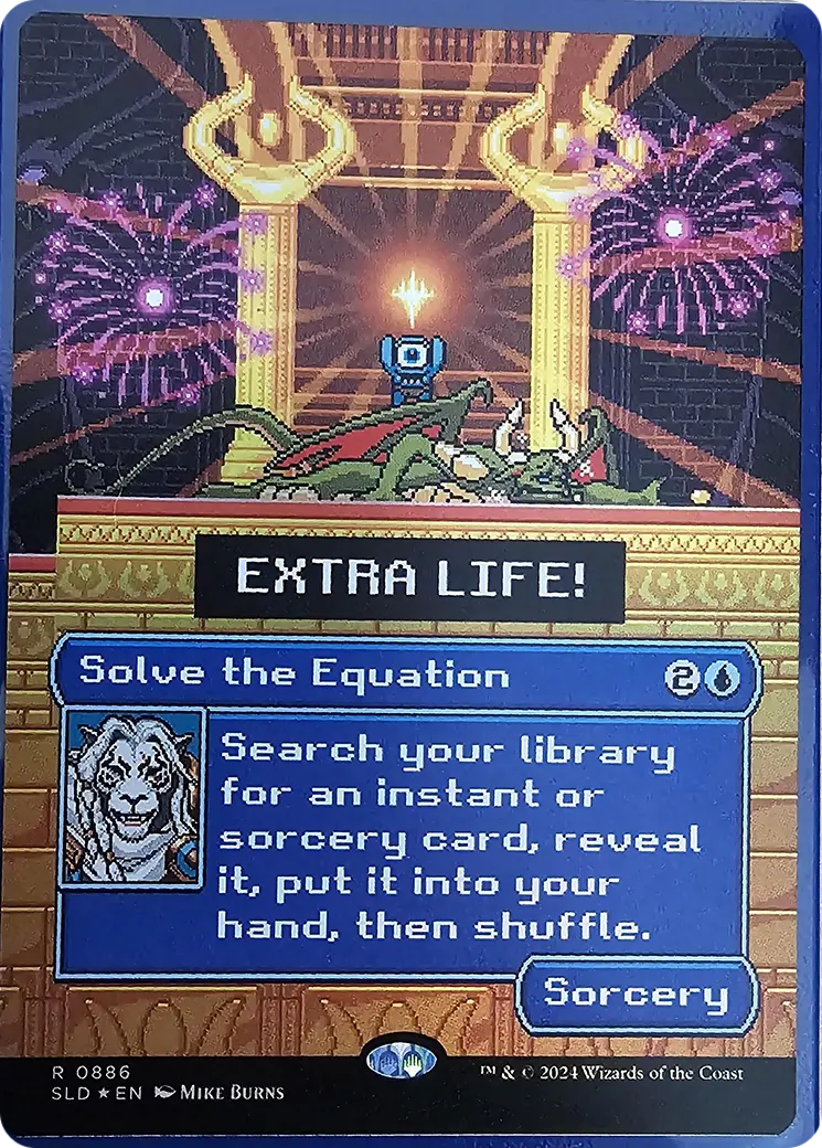 Solve The Equation (0886) (Rainbow Foil) [Secret Lair Drop Series] 1