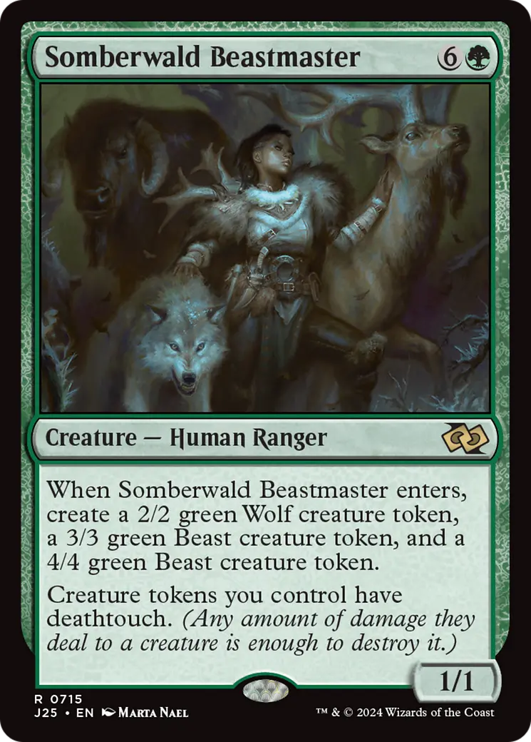 Somberwald Beastmaster [Foundations Jumpstart] 1