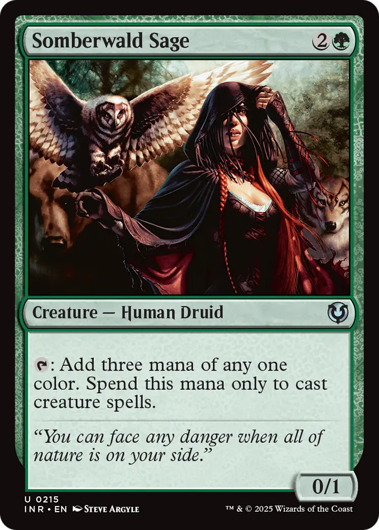 Somberwald Sage [Innistrad Remastered] 1
