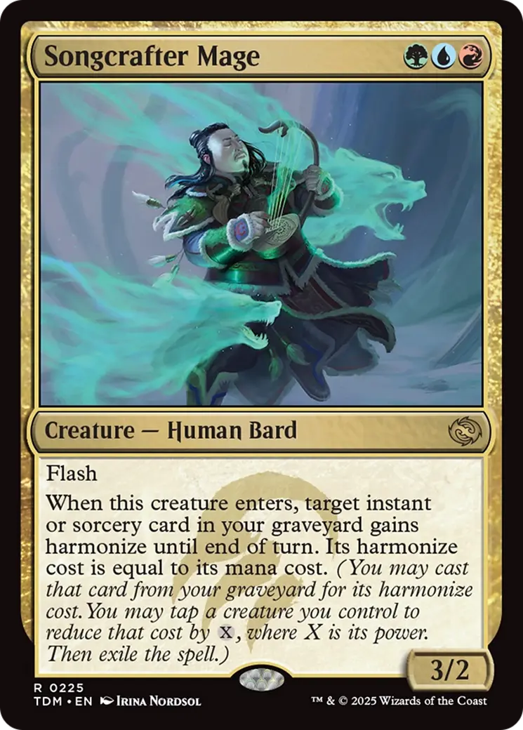 Songcrafter Mage [Tarkir: Dragonstorm] 1