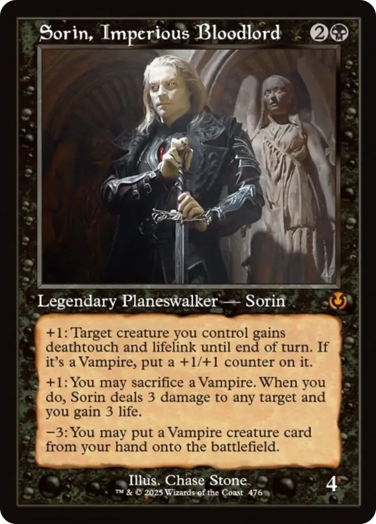 Sorin, Imperious Bloodlord (Retro Frame) [Innistrad Remastered] 1