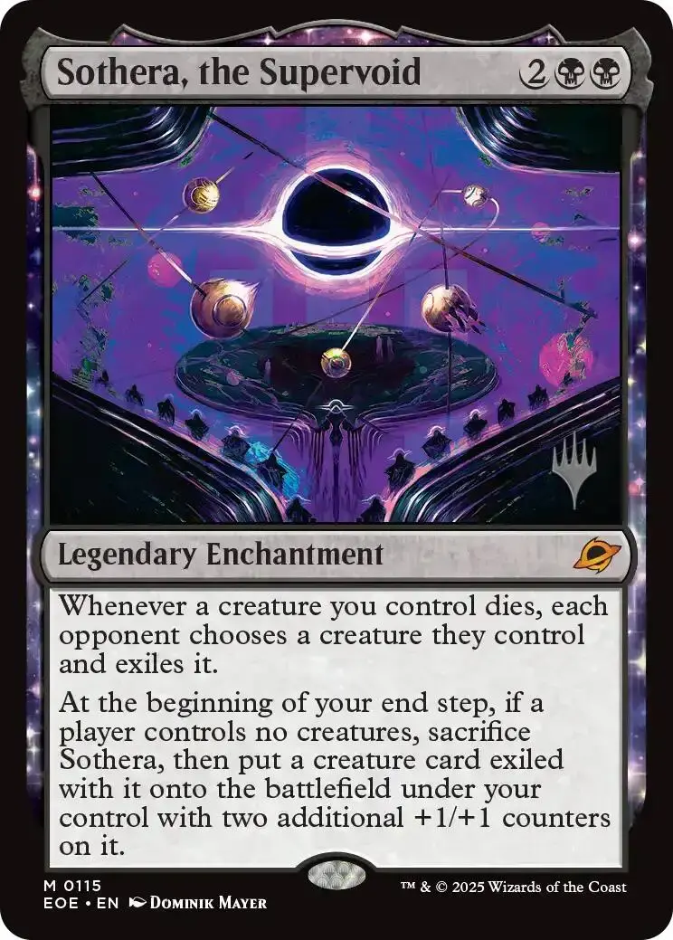 Sothera, The Supervoid (Promo Pack) [Edge Of Eternities Promo Pack] 1
