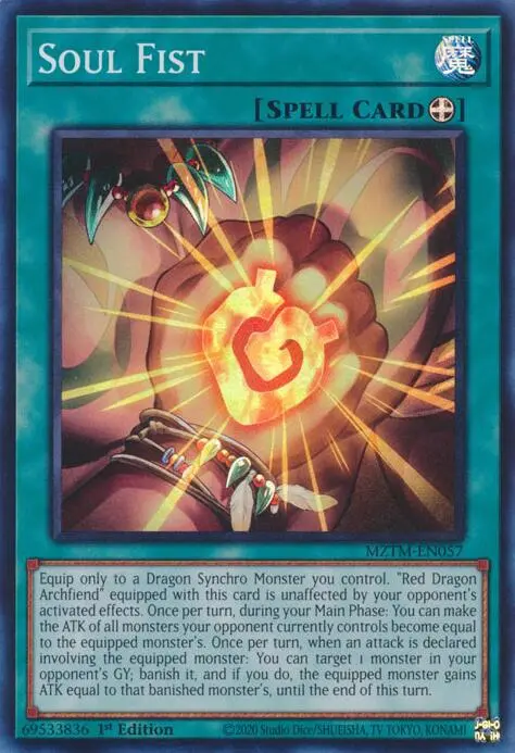 Soul Fist [Mztm-En057] Super Rare 1