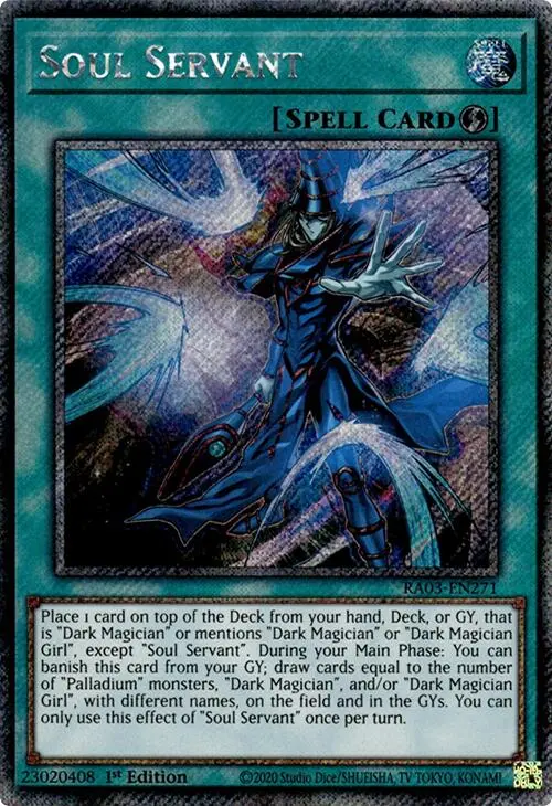 Soul Servant (Platinum Secret Rare) [Ra03-En271] Platinum Secret Rare 1