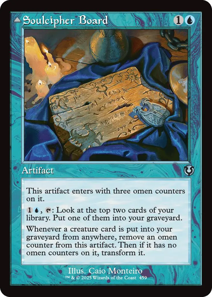 Soulcipher Board // Cipherbound Spirit (Retro Frame) [Innistrad Remastered] 1