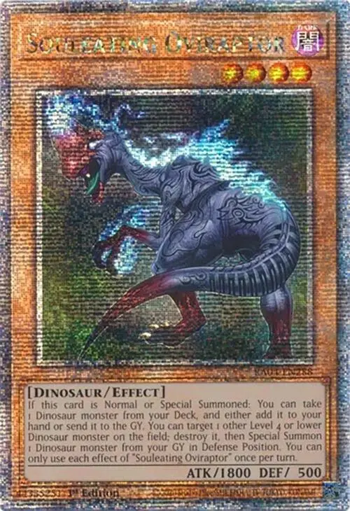 Souleating Oviraptor [Ra04-En288] Quarter Century Secret Rare 1