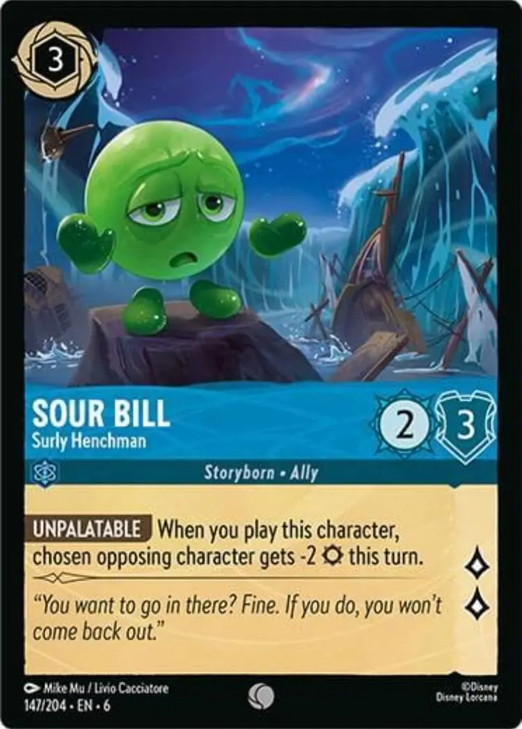Sour Bill - Surly Henchman (147/204) [Azurite Sea] 1