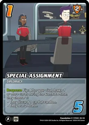 Special Assignment - Stk02 20/22 - C 1