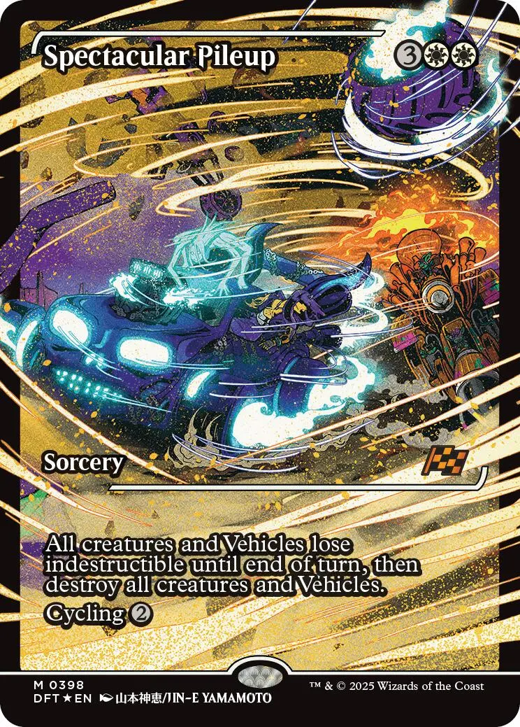 Spectacular Pileup (Showcase) (Japanese) [Aetherdrift] 1