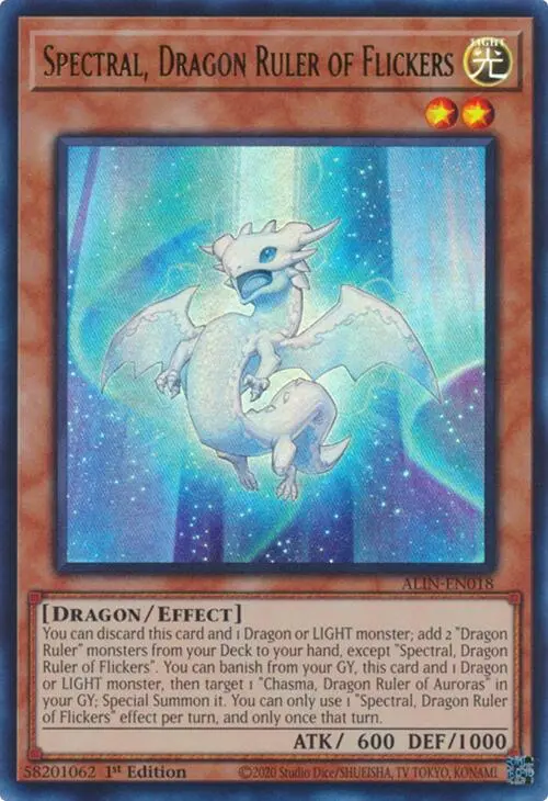 Spectral, Dragon Ruler Of Flickers [Alin-En018] Ultra Rare 1