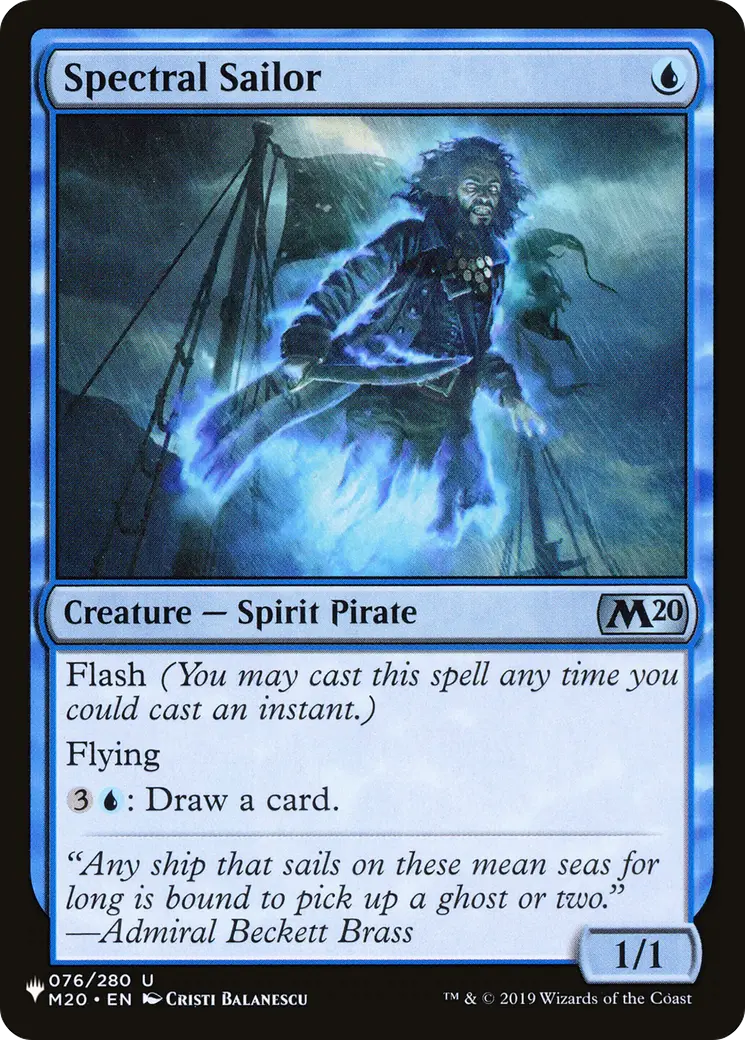 Spectral Sailor [The List] 1
